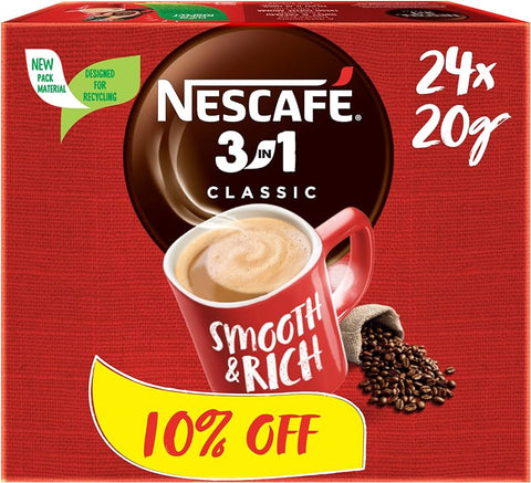 Nescafe 3 In 1Classic  Box 24X20G